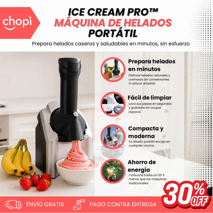 Ice Cream Pro: Máquina de Helados portatil