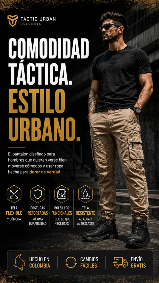 Pantalón Táctico Urbano Premium