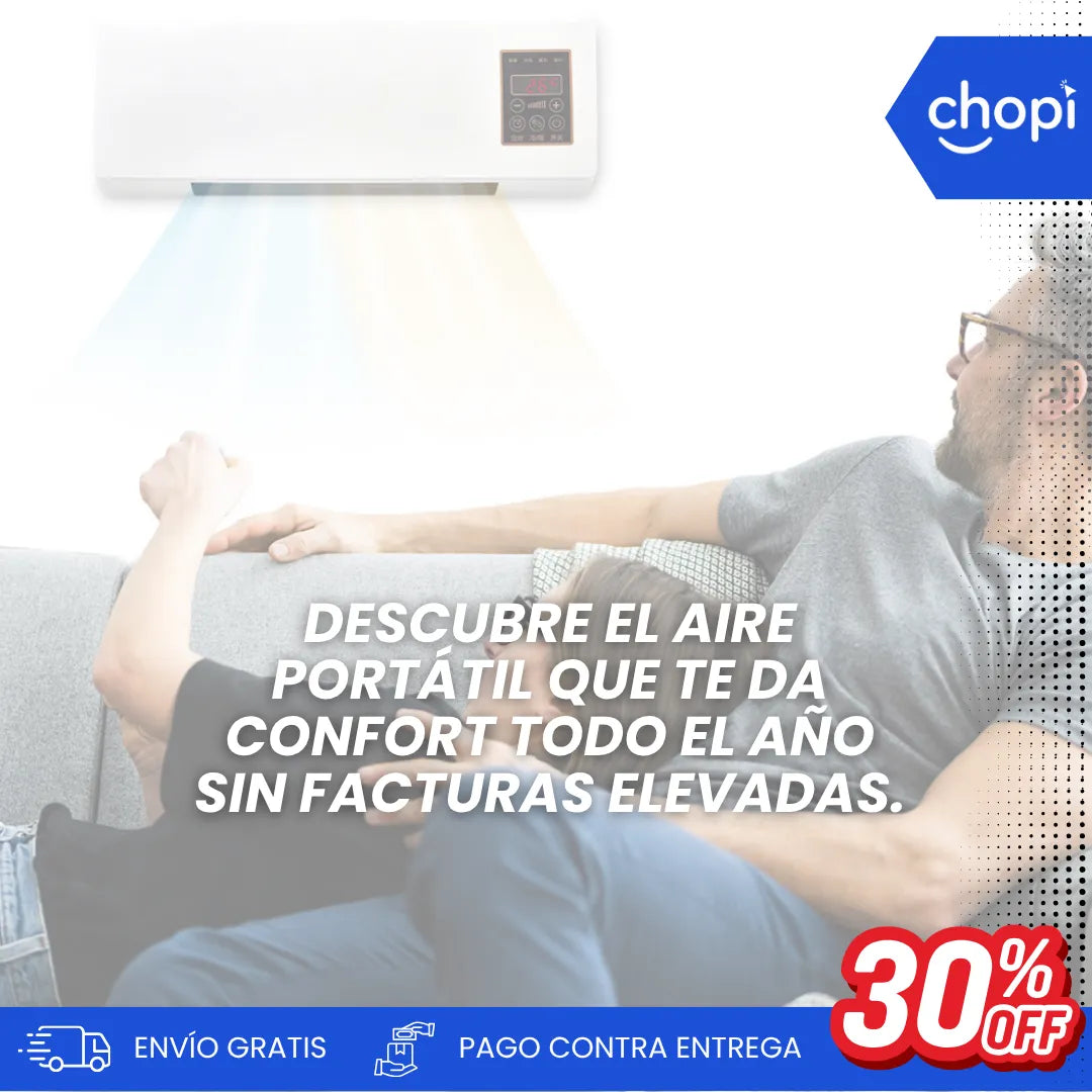ClimaSmart™ Mini Aire Acondicionado Portátil Frío/Calor