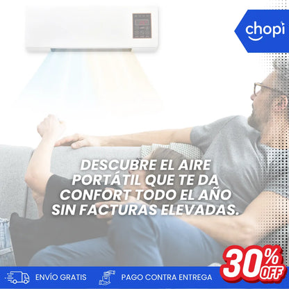 ClimaSmart™ Mini Aire Acondicionado Portátil Frío/Calor