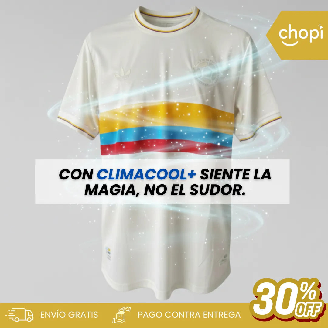 010| CAMISETA PREMIUM  COLOMBIA CENTENARIO (Versión Clásica)