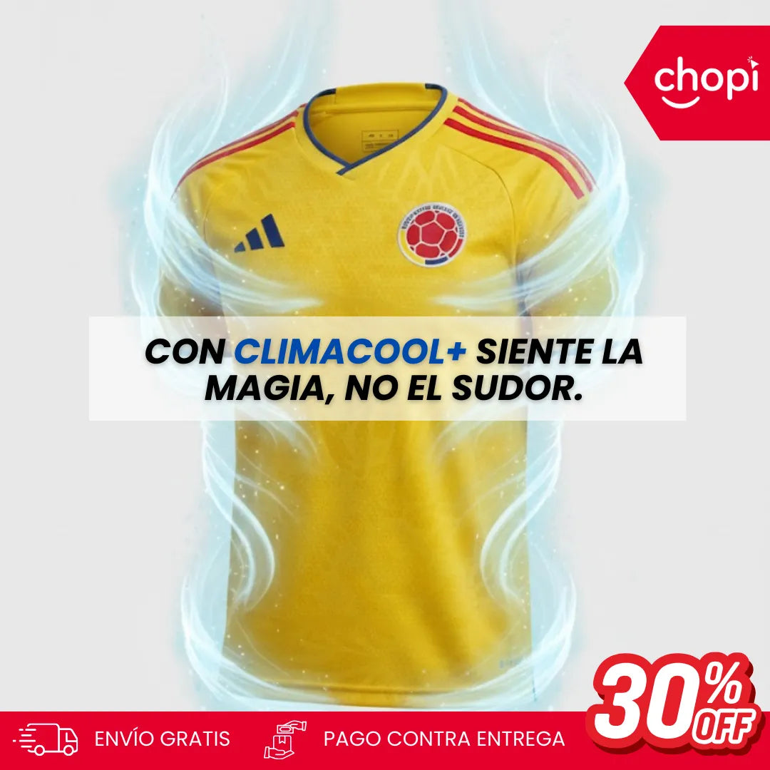 005| Camiseta Premium Colombia Mundial 2026 (Versión Fan)