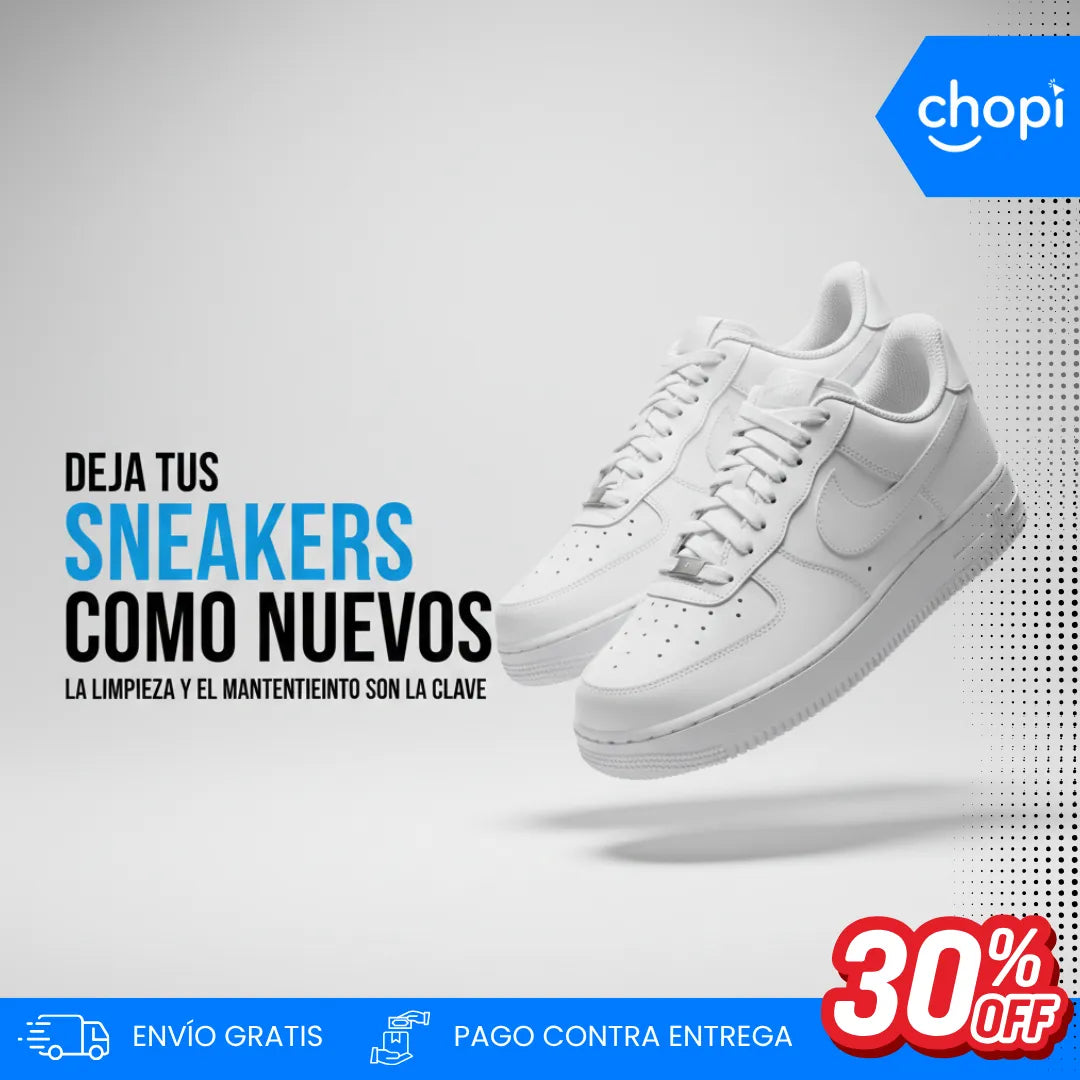 Kit limpieza tenis con antibacterial