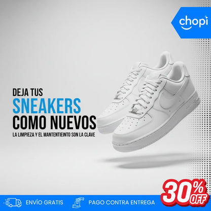 Kit limpieza tenis con antibacterial