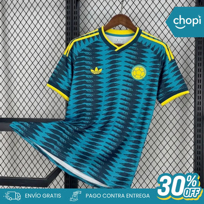 013 | Camiseta Colombia Mundial 2026 (Versión visitante azul)