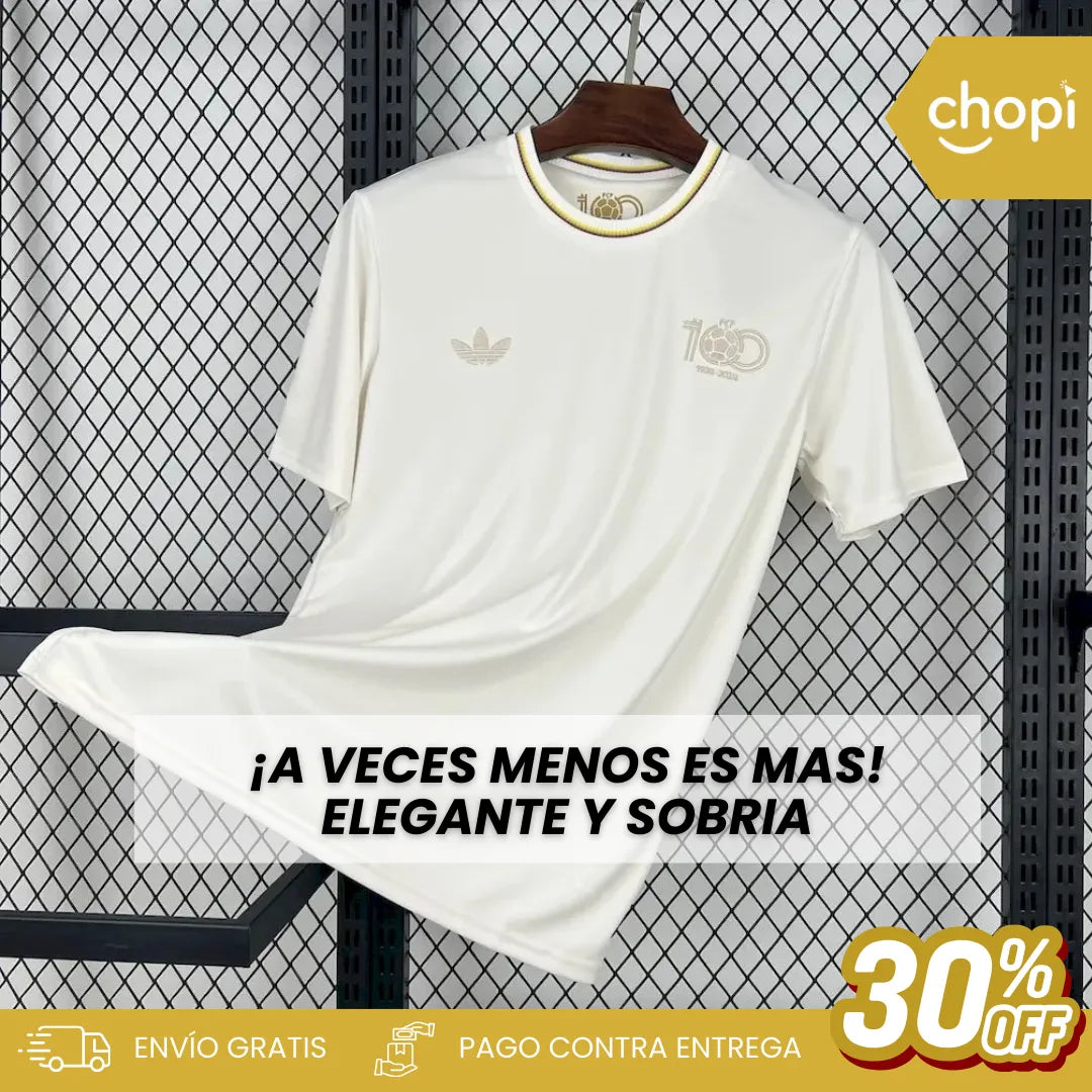 009| CAMISETA COLOMBIA PREMIUN CENTENARIO (Versión Gala)