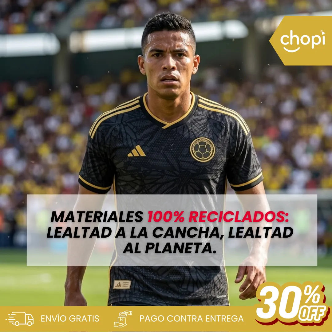 012| CAMISETA PREMIUM COLOMBIA MUNDIAL 2026 (Versión visitante)