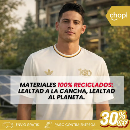 009| CAMISETA COLOMBIA PREMIUN CENTENARIO (Versión Gala)