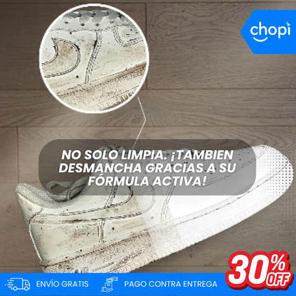 Kit limpieza tenis con antibacterial