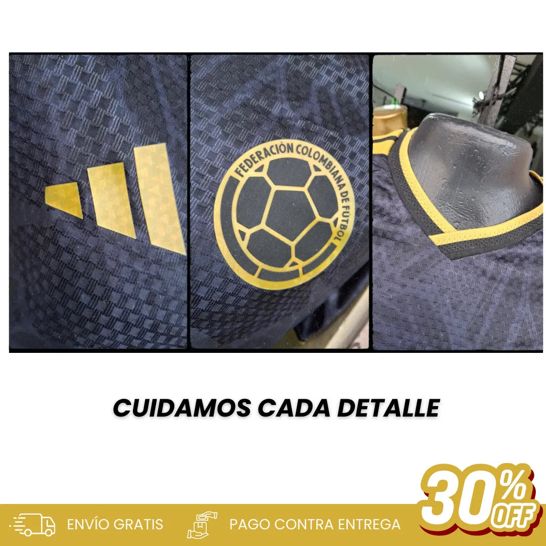 012| CAMISETA PREMIUM COLOMBIA MUNDIAL 2026 (Versión visitante)