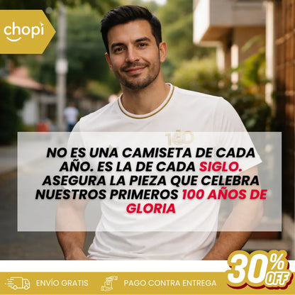 009| CAMISETA COLOMBIA PREMIUN CENTENARIO (Versión Gala)