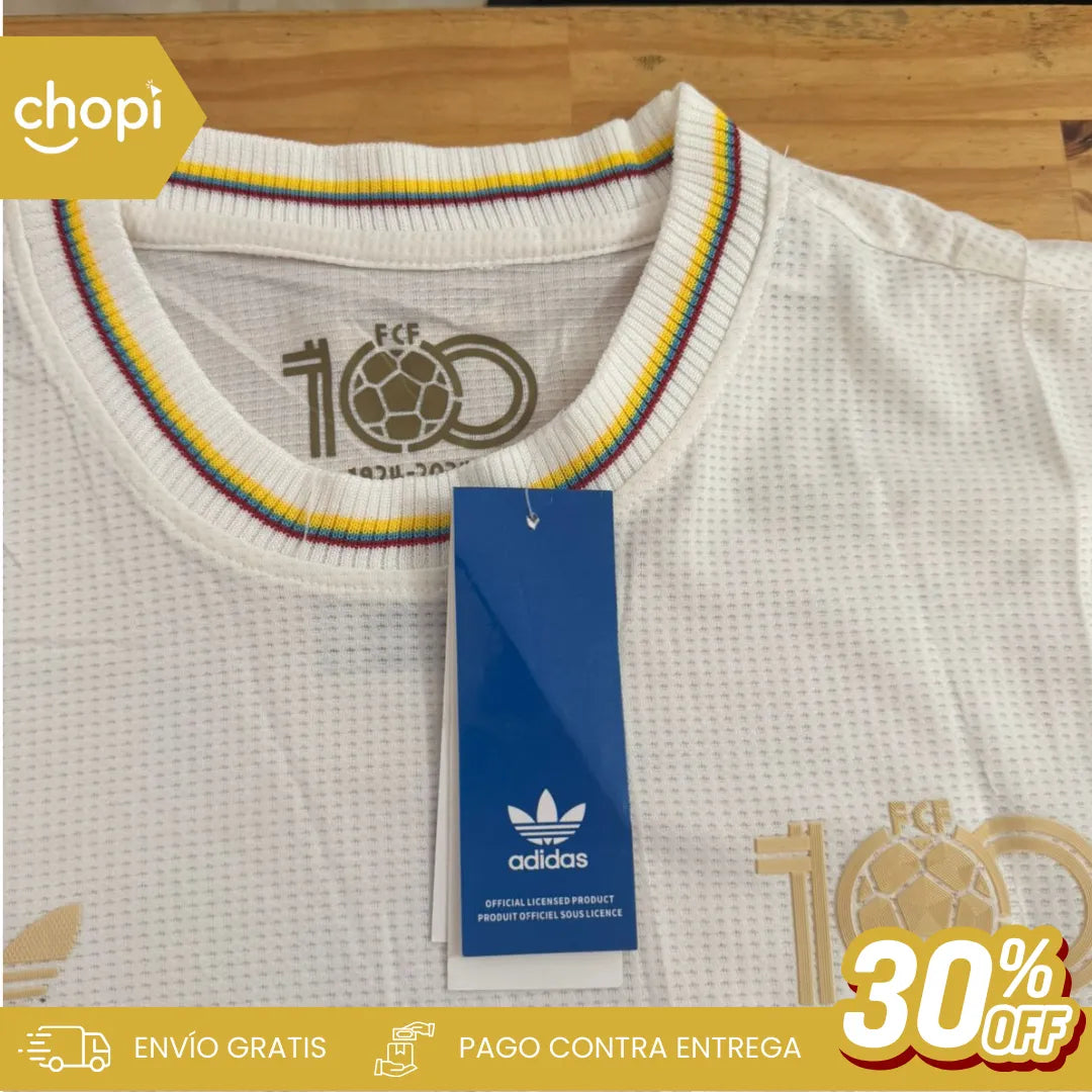 009| CAMISETA COLOMBIA PREMIUN CENTENARIO (Versión Gala)