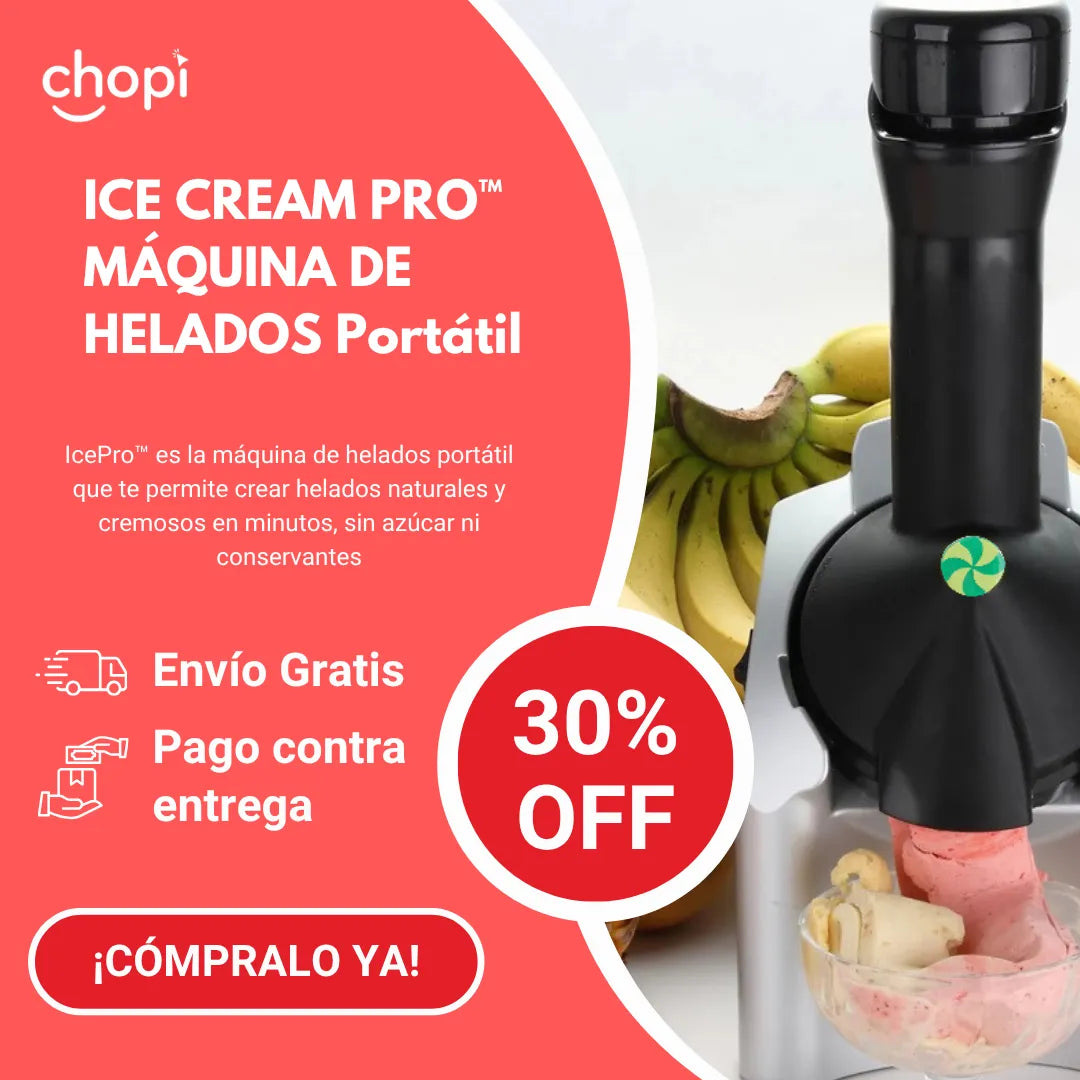 Ice Cream Pro: Máquina de Helados portatil