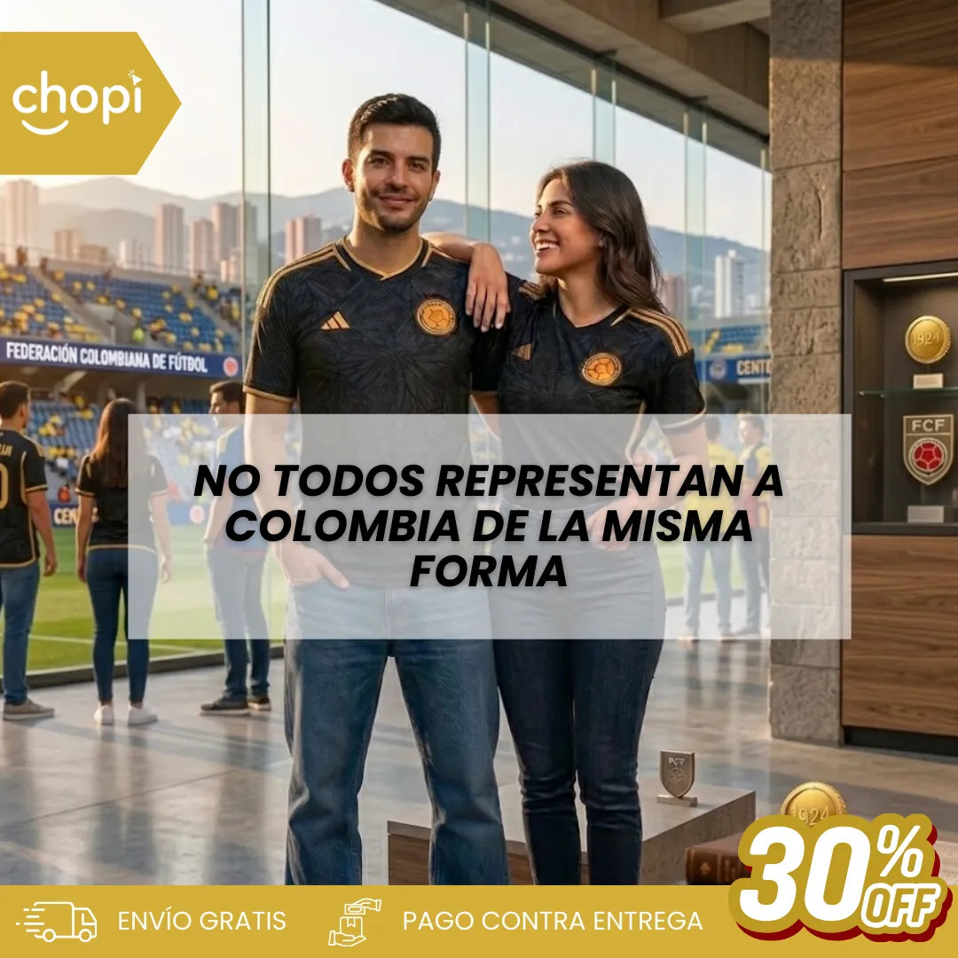 012| CAMISETA PREMIUM COLOMBIA MUNDIAL 2026 (Versión visitante)