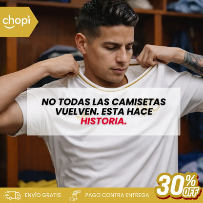 009| CAMISETA COLOMBIA PREMIUN CENTENARIO (Versión Gala)
