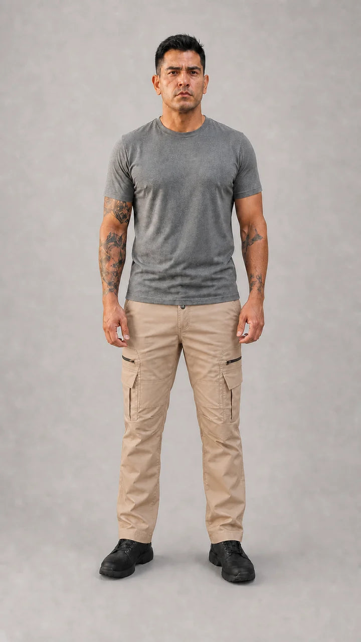 Pantalón Táctico Urbano Premium color caqui